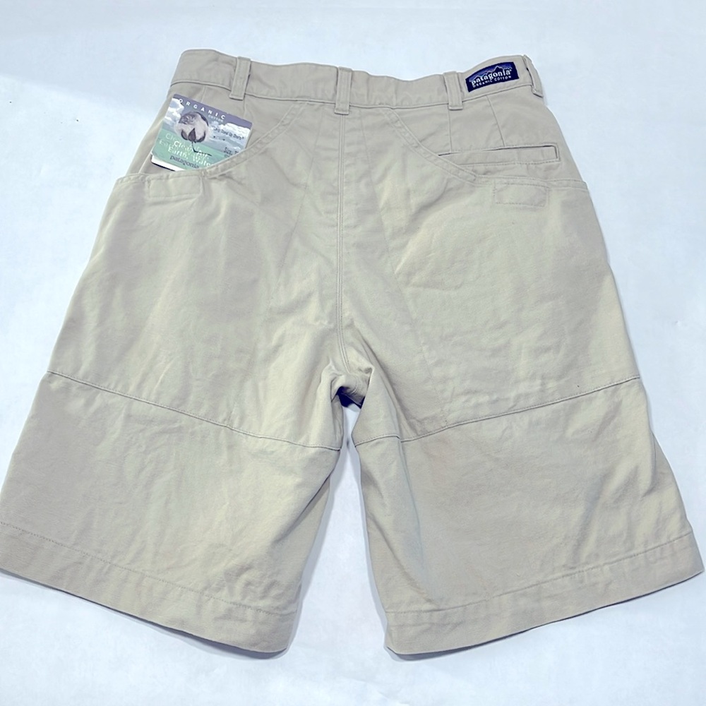 NWT🔥 Patagonia Organic Cotton Vintage 2000 Long Stand Up SHORTS Men’s 28 Sand